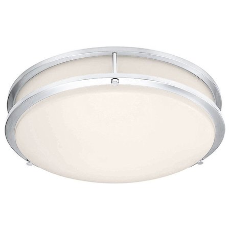 ACCESS LIGHTING Solero II, LED Flush Mount, Chrome Finish, Acrylic Lens Acrylic 20501LEDD-CH/ACR